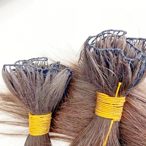 Hot Sell Hair Extension Most Popular Virgin Color Invisible Feather Hair Extension
