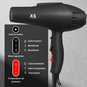 Secador de Pelo Profesional X6 de Secado Rápido con 6 Ajustes de Temperatura, Secador de Pelo de Salón - Product Image 2
