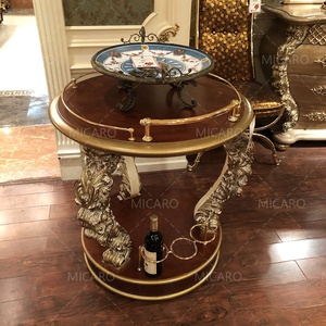 Il tavolo da <span class=keywords><strong>pranzo</strong></span> in stile classico italiano reale imposta una sala da <span class=keywords><strong>pranzo</strong></span> rotonda - Product Image 6