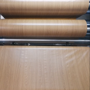 Película Decorativa de PVC con Textura de Grano de Madera Múltiple para Laminación de Superficies de Puertas Interiores y Muebles sin <span class=keywords><strong>Pintura</strong></span> - Product Image 1
