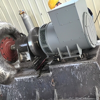 Generator Tenaga Air Pelton Turbine Efisien 20KW-400KW dengan Pompa & PLC Output 220V