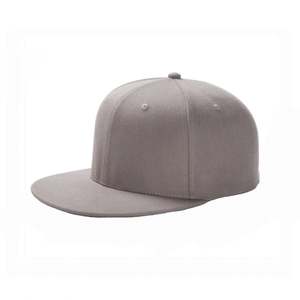 หมวกกีฬาปีกแบนกันแดดแบบฮิปฮอป สั่งทำสีและโลโก้ได้ ปรับขนาดได้ หมวก Snapback สำหรับกิจกรรมกลางแจ้ง ชายหาด ผ้าฝ้าย 100% - Product Image 1