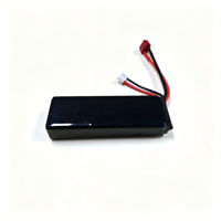 Baterai LiPo Mobil RC 2S1P 7.4V 3500mAh LiPo High Rate 30C Paket Baterai RC dengan T-Plug untuk Model RC Truk RC Mobil Balap Brushless