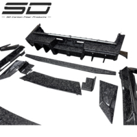 Kit carrosserie large style MSY en fibre de carbone SD de haute qualité pour Tesla Cybertruck, directement de l'usine, haute performance