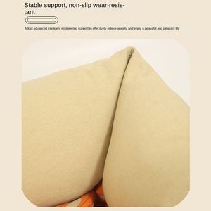 Classic Leaf Print Eco-friendly Pet Orthopedic <b>Nest</b> Square Edging Firm Support Thickened Design Canvas Removable Washable Small - Product Image 2