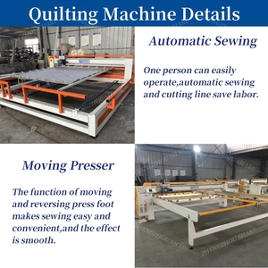 CNC đơn kim Quilting máy vi tính Quilting Máy làm đầu duy nhất cánh tay dài nệm tốc độ cao may máy - Product Image 3