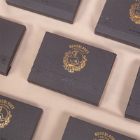 Enveloppe de luxe avec logo personnalisé enveloppe pliante en papier imprimé boîte d'emballage vente en gros