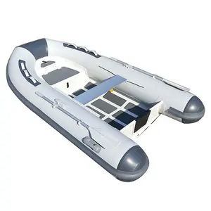 Bote inflable de remos, 9 ft-13 pies, RHIB300, Hypalon/PVC, costilla de aluminio semirrígida - Product Image 1