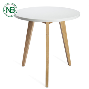 <span class=keywords><strong>Mesa</strong></span> <span class=keywords><strong>de</strong></span> <span class=keywords><strong>Centro</strong></span> Redonda <span class=keywords><strong>de</strong></span> Bambú Blanca <span class=keywords><strong>de</strong></span> Lujo OEM ODM, <span class=keywords><strong>Mesa</strong></span> Auxiliar Moderna para Sofá - Product Image 6