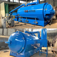 Horno de Carbonización Horizontal de Alta Eficiencia para la Producción de Carbón Vegetal a partir de Troncos de Madera y Bambú con Sistema de Reciclaje de Combustible