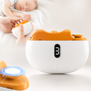 <span class=keywords><strong>Coupe</strong></span>-ongles électrique 3-en-1 avec lumière, rechargeable, pour bébés, filles et seniors - Product Image 1