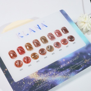 Cruelty-Free Vegan UV Gel <b>Nail</b> Polish Kit Collection 18 Colour Shades 15ml Volume - Product Image 3