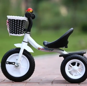 Triciclo <span class=keywords><strong>para</strong></span> <span class=keywords><strong>Niñas</strong></span> de 2 a 5 Años, con Canasta, Pedales, Bicicleta de 3 Ruedas <span class=keywords><strong>para</strong></span> Bebés, Niños Pequeños, Bicicleta de Equilibrio Ligera - Product Image 5