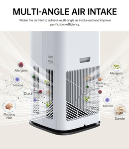 Purificador de Aire Doméstico OEM con Difusor de Aroma para Eliminar Partículas, Alergias a Mascotas, Humo y Polvo, Purificador de Aire Inteligente para Mascotas - Product Image 4