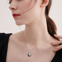 Souvenir crémation bijoux 925 argent Sterling coeur cubique Zircon symbole infini ange ailes urne collier pour les femmes