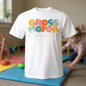 Camiseta Promocional para Asistente de Fisioterapeuta Pediátrico, Promotor de Motricidad Motora - Product Image 3