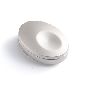 New Products <b>Small</b> <b>Sliding</b> Solid Lip Balm Container Mint Silver Cases Custom Logo Perfume Case - Product Image 2
