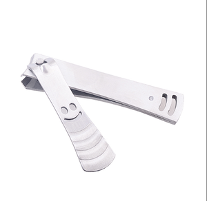 Coupe-ongles en acier inoxydable à lame courbée et bord droit, coupe-ongles pour doigts et orteils, logo laser, outil de soin personnel et de beauté, outil de manucure - Product Image 3