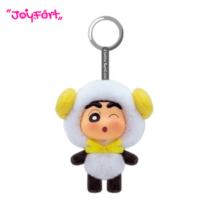 Authentique Série <span class=keywords><strong>Q</strong></span> Meng Meng Boîte Mystère Décoration Tendance Porte-clés en Peluche avec Visage en Vinyle Pendentif Mignon - Product Image 2