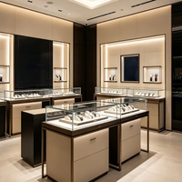 Vitrines personnalisées pour les magasins de montres de luxe : design minimaliste qui met en valeur la qualité haut de gamme
