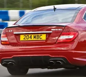 สปอยเลอร์หลัง สำหรับรถยนต์เมอร์เซเดสเบนซ์ W204 ปี 2007-2013 รุ่น C-class C180 C200L C63 ชิ้นส่วนภายนอกรถยนต์ สปอยเลอร์ฝากระโปรงท้าย อุปกรณ์ตกแต่งรถยนต์ - Product Image 6