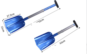 Pousse-neige portable en aluminium avec poignée pour les aventures en plein air - Product Image 2