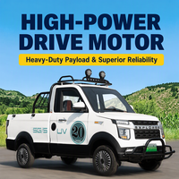 Camionnette utilitaire électrique hybride 4x4 2026 à double carburant pour la ferme