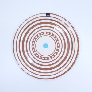 Personalizada de fábrica de <span class=keywords><strong>la</strong></span> forma redonda de rayas de melamina de placa para hotel <span class=keywords><strong>restaurante</strong></span> - Product Image 2