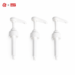 Bomba Dosadora de Plástico de Grau Alimentício para Xarope, Garrafa Transparente para Molhos, Mel, Ketchup, Garrafa de Apertar de Alta Qualidade para Cozinha - Product Image 5