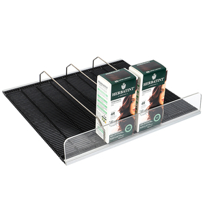 Tùy chỉnh ABS siêu thị Giá hiển thị Con lăn Kệ Pusher hàng hóa <span class=keywords><strong>Acrylic</strong></span> Kệ Divider - Product Image 6