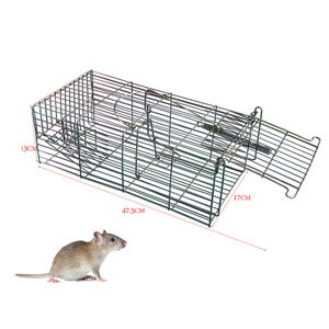Dieren Ongediertebestrijding Levende Val Kooi Metalen Vogel En Rat Knaagdier Vanger Draad Levende Val Kooi - Product Image 3