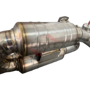 Échappement Catback Valvetronic en Titane Grade 5 Vortex pour PORSCHE 911 Carrera 991.2 3.0T Turbo S 2016-2025, Son Actif et Agressif - Product Image 3