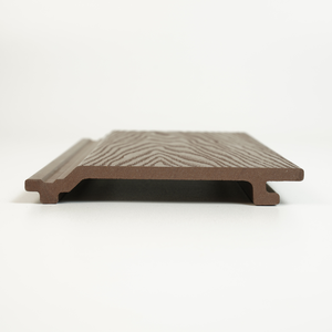 Panneaux muraux WPC couleur personnalisée, directement de l'usine, revêtement extérieur étanche et ignifuge, fournisseur de décorations extérieures cannelées - Product Image 6