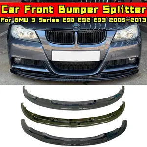 ชุดแต่งกันชนหน้า สีดำเงา สไตล์สปอร์ต สำหรับ BMW ซีรีส์ 3 รุ่น E90 E92 E93 ปี 2005-2013  อะไหล่ตกแต่งรถยนต์ - Product Image 2