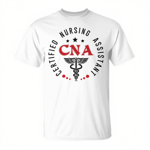 Camiseta de asistente de enfermería certificada por CNA para uniforme de trabajo - Product Image 1