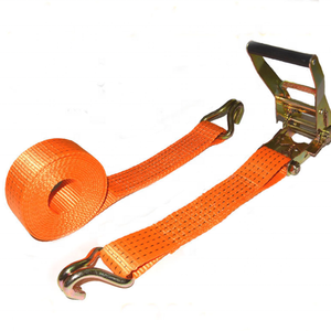 1t 2t 3t 5t <span class=keywords><strong>8t</strong></span> 10t 2 'ヘビーデューティポリエステルラチェットタイダウンストラップ頑丈金属バックル付き安全な貨物用 - Product Image 1