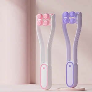 Rodillo de Masaje Facial Enchufable de Marca Privada OEM en Oferta, para Rostro en Forma de V, Masajeador de Belleza Multifunción con Terapia de Frío y Calor - Product Image 2