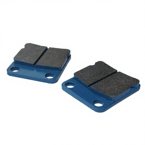 Plaquettes de frein à disque avant frittées neuves KECAREE FA054 pour Yamaha YFZ <span class=keywords><strong>350</strong></span> U/B/D/E/F/G/H/J/K/L/M/N/P/R/S/T/V Banshee 88-09 - Product Image 1