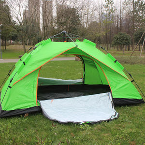 Tente de plage pliable ultra légère <span class=keywords><strong>à</strong></span> double couche portable, abri solaire imperméable et anti-UV pour les voyages, le camping et les événements - Product Image 2