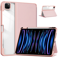 Étui pour tablette en cuir PU avec impression UV personnalisée, porte-stylet, résistant aux chocs, robuste, intelligent, pour iPad