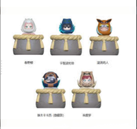 Caja de 32 Figuras de Anime Japonés al por Mayor, Naru Daruma, Juguetes de Cumpleaños para Niños, Caja de Colección Ninja para Regalo