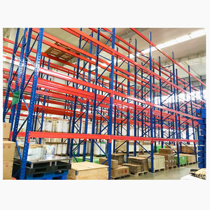 Étagères à longue portée, étagères industrielles à haut volume, étagères à allée étroite, étagères métalliques robustes pour entrepôt, rayonnage sélectif pour palettes - Product Image 4