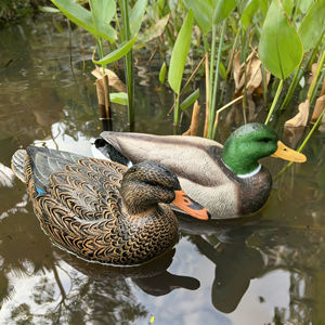 Señuelo de Caza de Pato Flotante Realista de Plástico EVA - Ecológico, Duradero, Impermeable y Portátil para Caza al Aire Libre y Decoración - Product Image 4