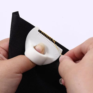 DIY Aides à la couture à la main Protecteur de doigt Maison Couture Bord Point noué Pochoir Accessoires Bord Point noué Positionneur - Product Image 4