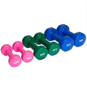 Sports Hand <b>Weights</b> Gym Equipment <b>Set</b> Iron Neoprene Fitness Exercise <b>Weight</b> <b>Lifting</b> Dumbbells Rubber Hex Dumbbell - Product Image 3
