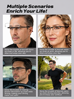 Montures de lunettes de sport portables à rabat anti-lumière bleue, montures optiques semi-cerclées en acétate, verres en résine personnalisables
