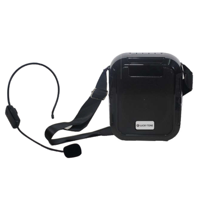 Portable Waist Speaker Head Worn Microphone with Built-in 10W Amplifier for Teaching/ Tour Guide
