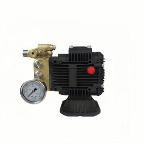 Pompe à piston haute pression, corps en bronze moulé, 18 L/min, 7-10 bars, entraînement électrique, pour nettoyage, pulvérisation, aménagement paysager - Product Image 4
