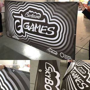 <strong>Digitally</strong> <strong>Printed</strong> Promotional Portable Outdoor Polyester Advertising Custom <strong>Banner</strong> - Product Image 4