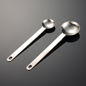 ช้อนตวงกาแฟ <span class=keywords><strong>1</strong></span> ช้อนชา <span class=keywords><strong>1</strong></span> ช้อนโต๊ะ ด้ามยาว ทำจากสแตนเลส 304 สำหรับตวงกาแฟบด ชา ผงต่างๆ - Product Image 2